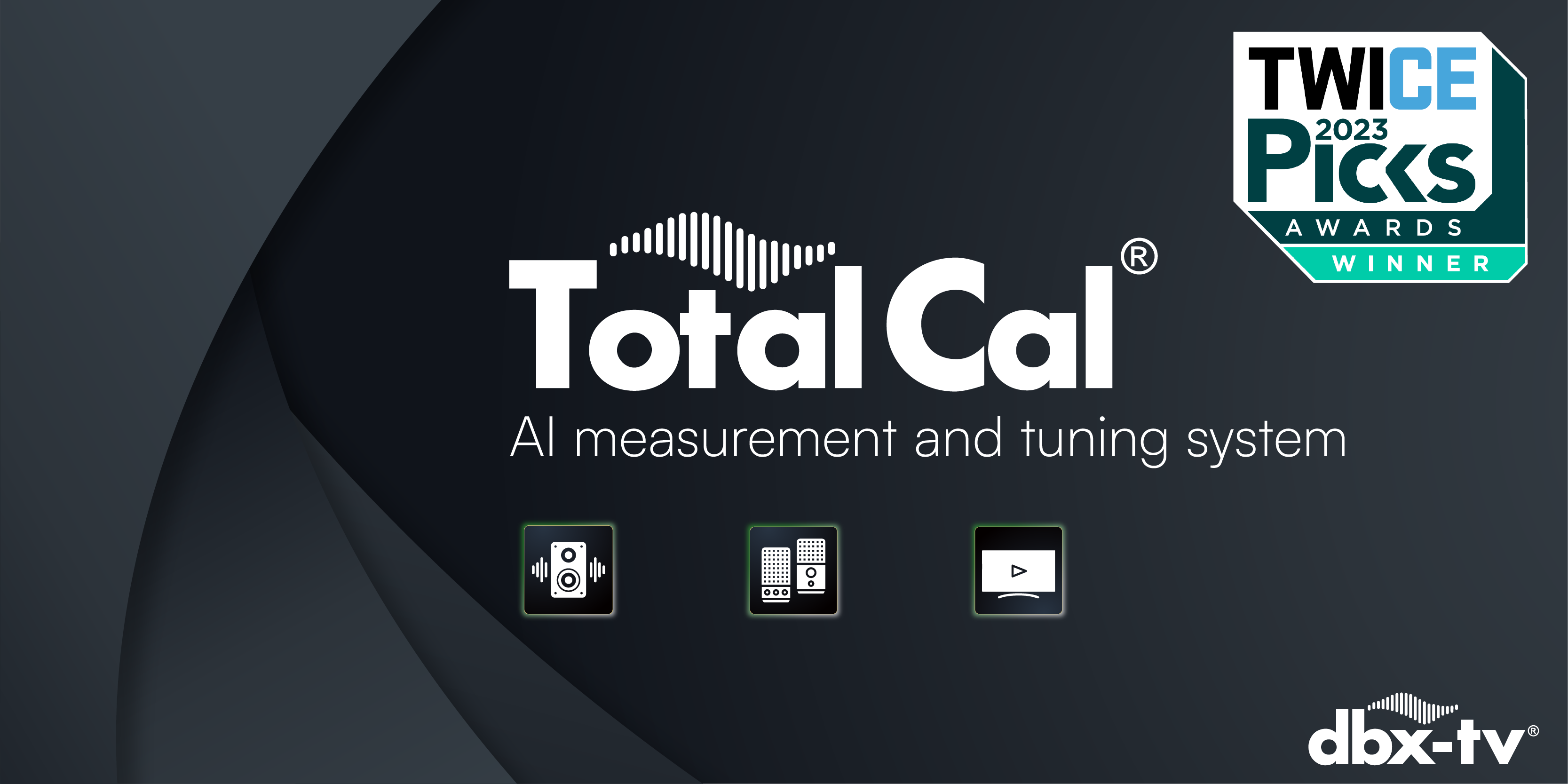 dbx-tv® Total Cal®이 CES Award Winner로 선정